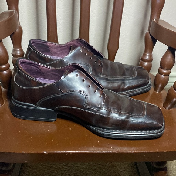 Rockport Shoes Rockport Mens Leather Dress Shoe Dark Brown Poshmark